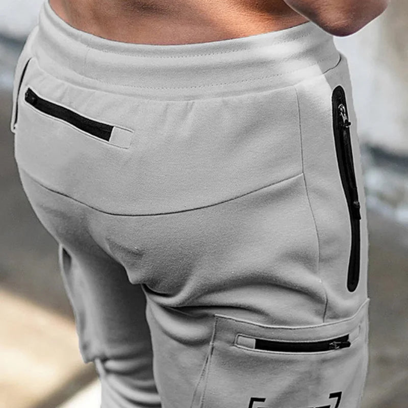 Men's Multi-Pocket Workout Training Pants | Stylish Jogging Sweatpants