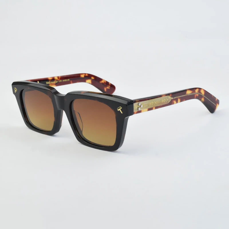 Men's Vintage Acetate Sunglasses | UV400 Stylish Eyewear