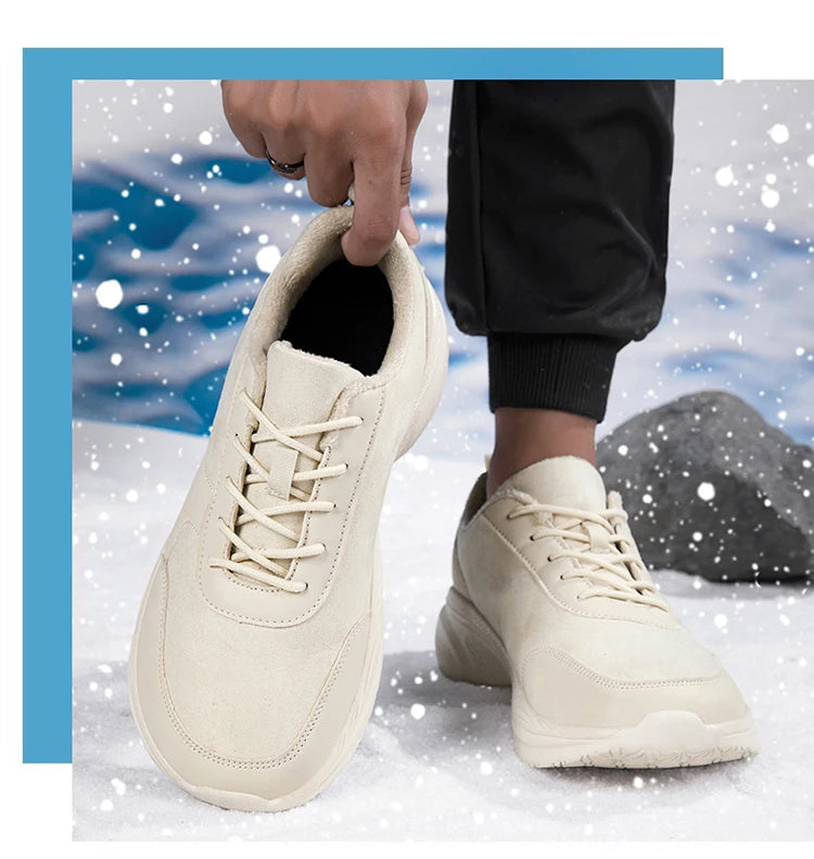 Winter Barefoot Men's Sneakers | Comfortable Non-Slip Casual Shoes