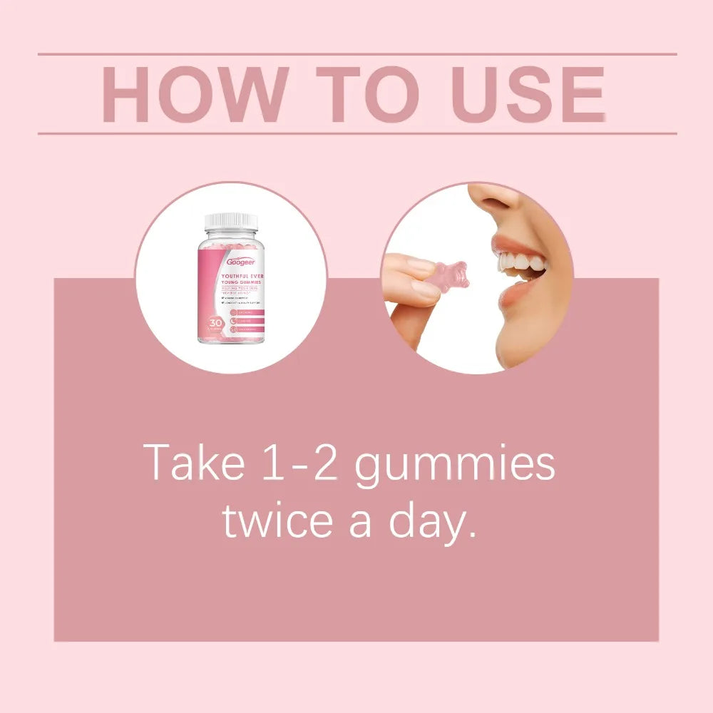 Collagen Gummies for Skin Elasticity | Beauty Support Supplement