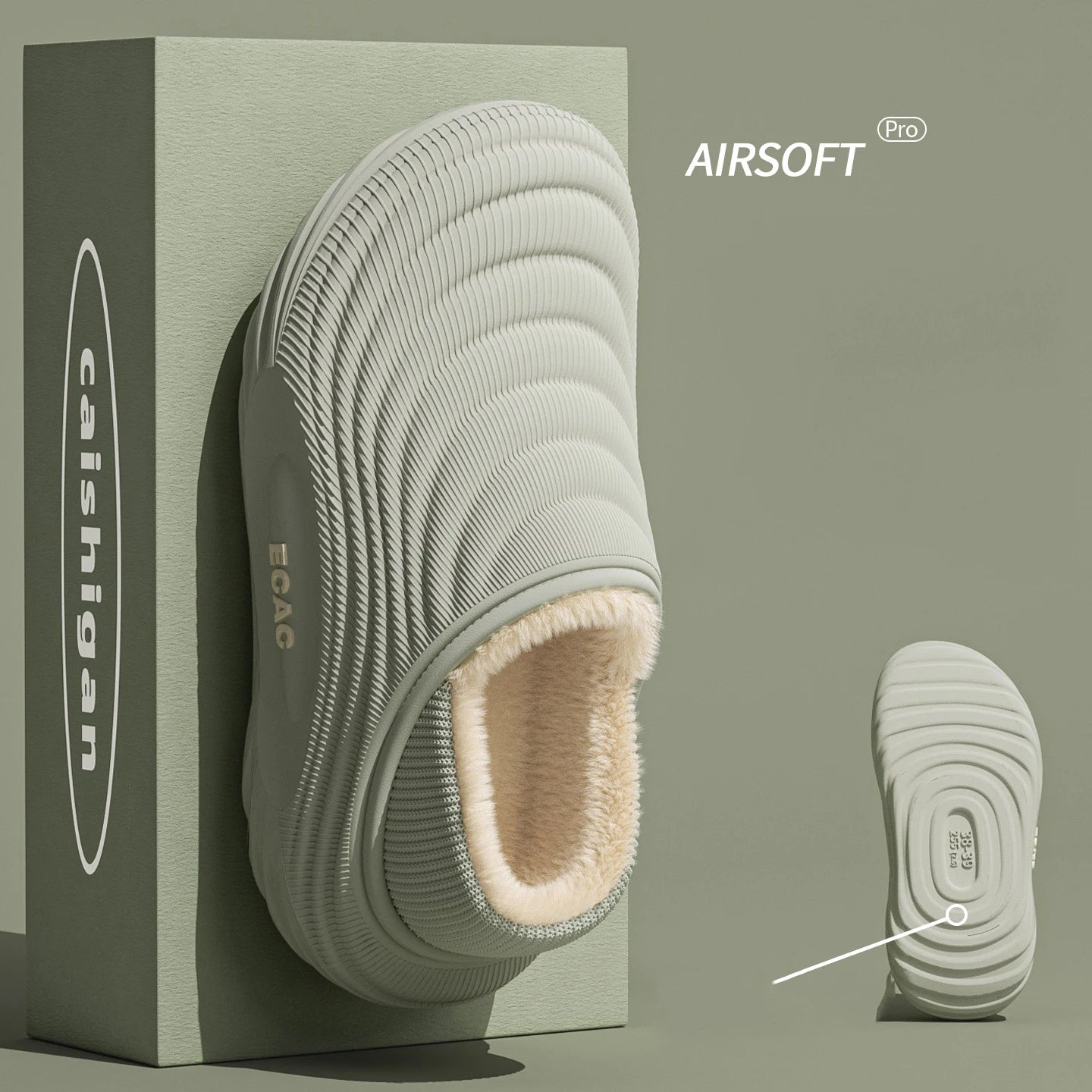 Warm Waterproof Cotton Slippers | Non-Slip Couple Home Shoes