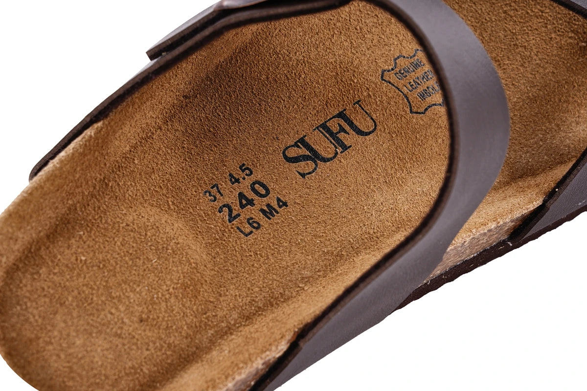 Comfortable Women's Cork Slippers | Stylish Beach Sandals