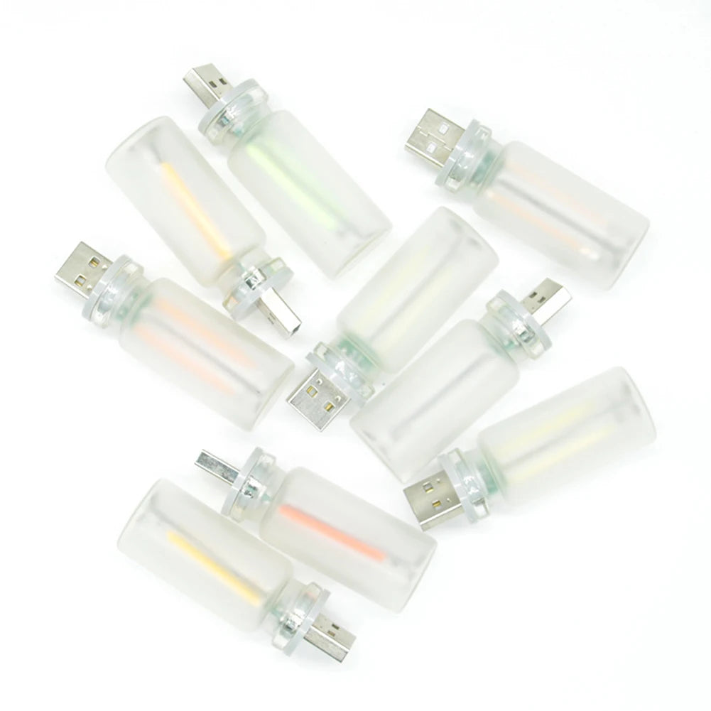 Bombilla LED USB Retro Táctil Regulable | Luz Ambiental de Filamento Acogedora
