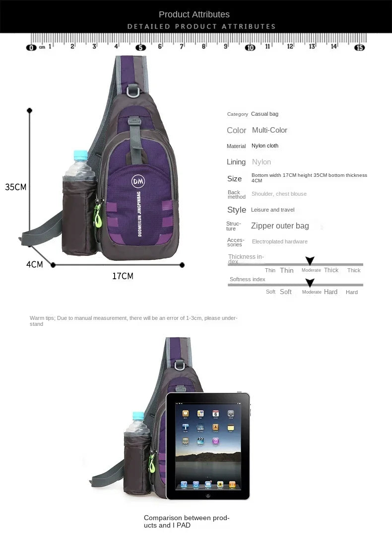 Stylish Sports Waist Pack | Versatile Bag for Running & Hiking
