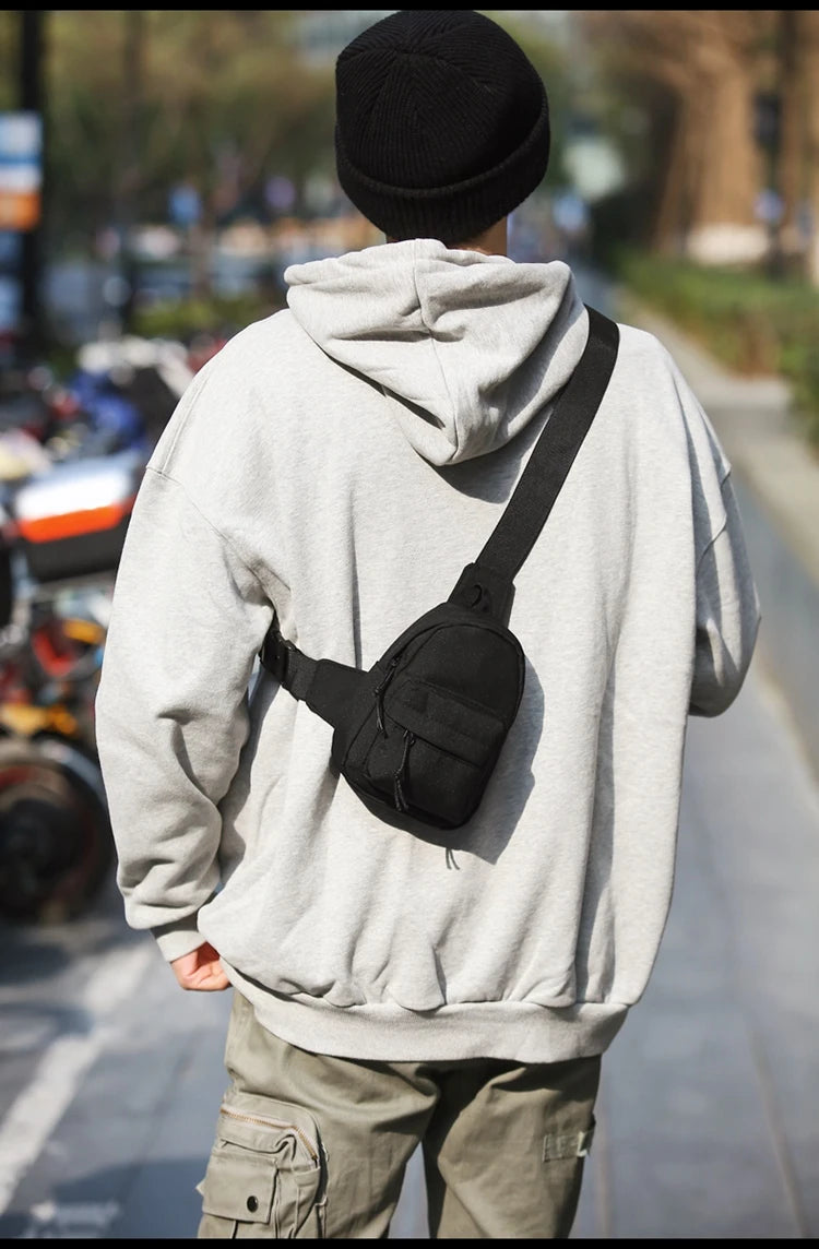 Trendy Mini Chest Bag for Men | Lightweight Casual Crossbody Sling