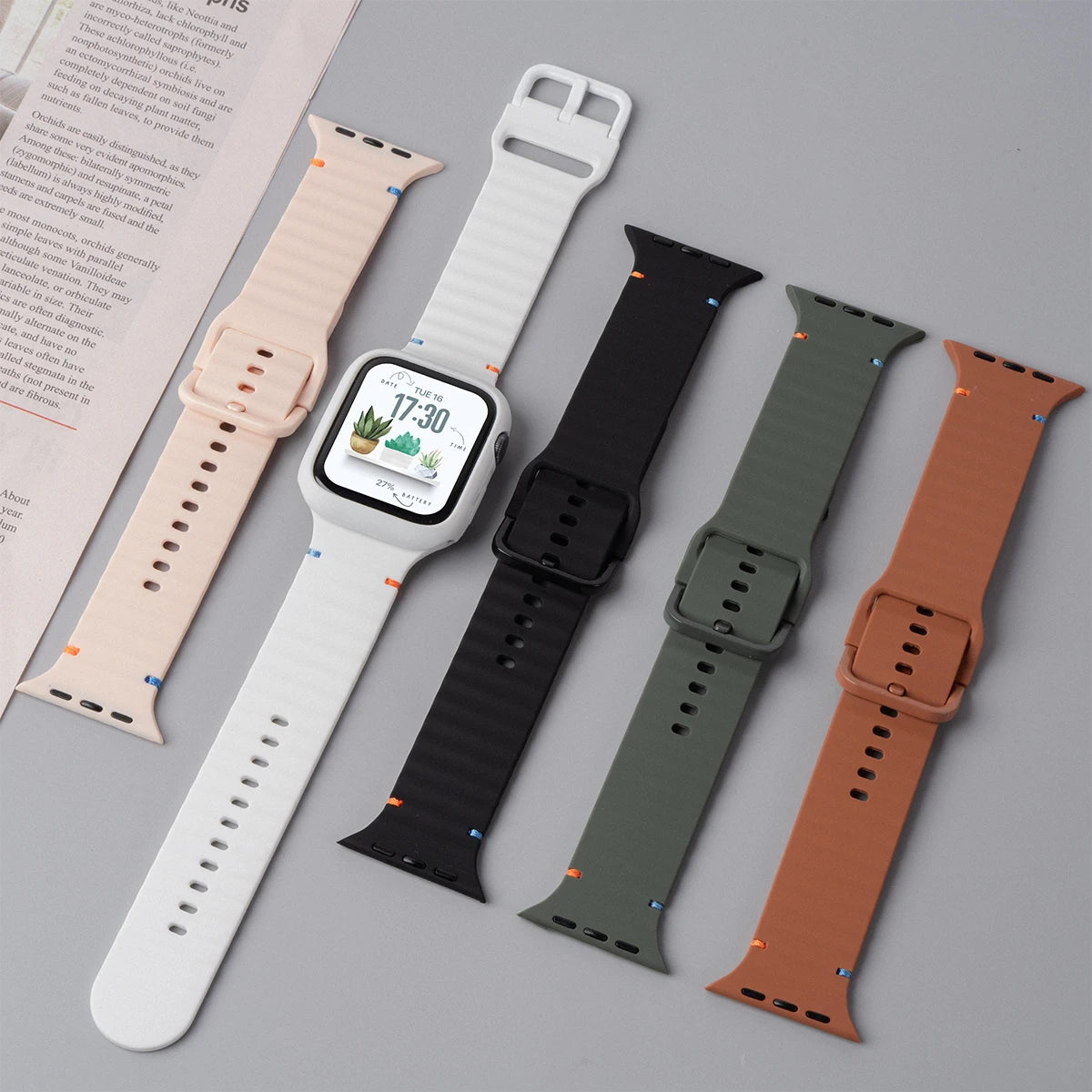 Soft Sport Band + Protective Case for Smart Watches | Versatile & Durable