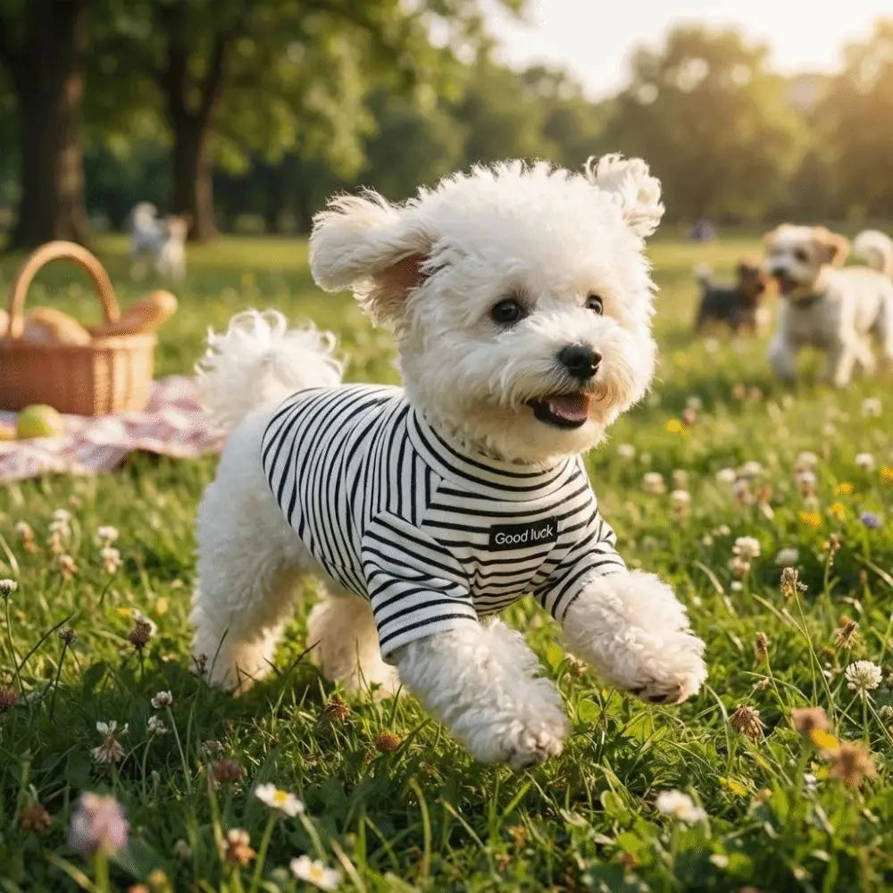 Thermal Dog Sweater | Soft and Warm Striped Pet Clothing