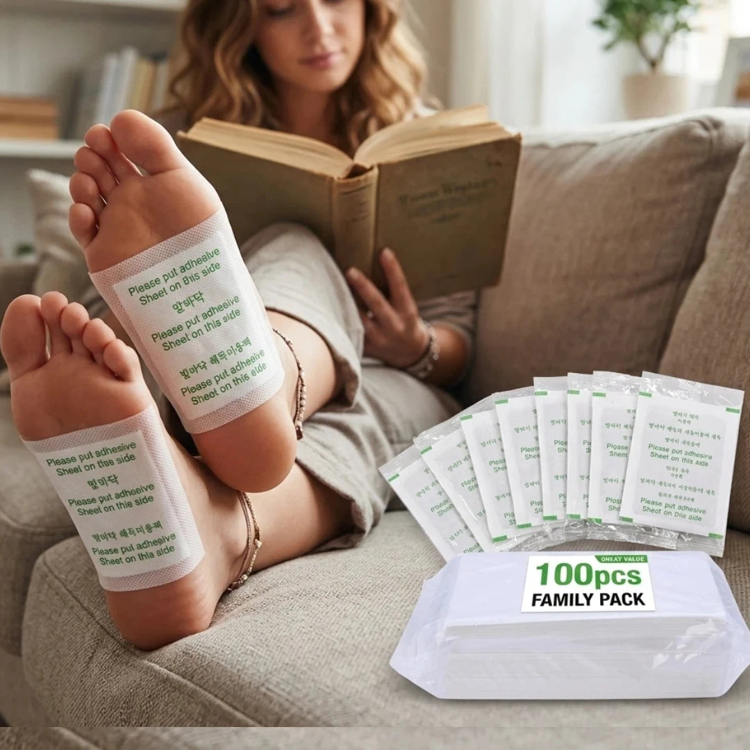 Natural Detox Foot Patches | Improve Sleep & Relieve Stress