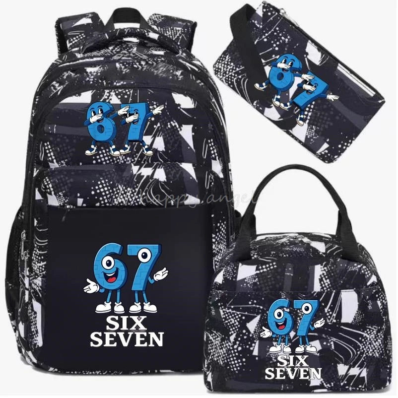 Camouflage Backpack Set with Lunch Bag | Stylish & Practical Rucksack