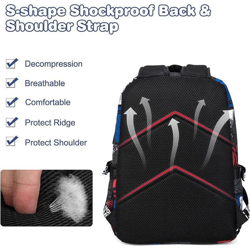 Anti-Theft Waterproof Backpack | Casual Travel Rucksack for All