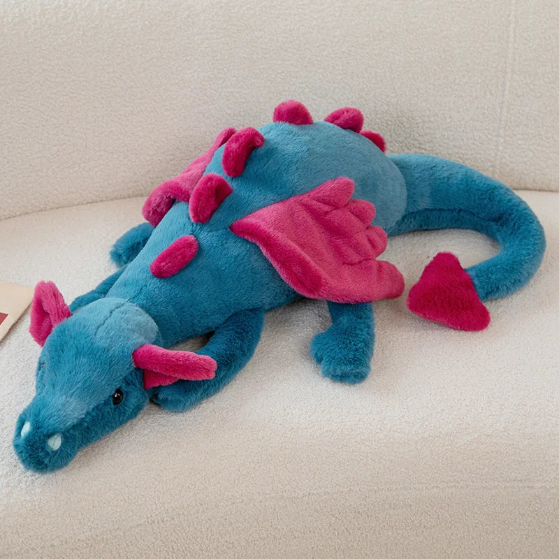 Cute Cartoon Dragon Plush Doll | Adorable Dinosaur Pillow Toy
