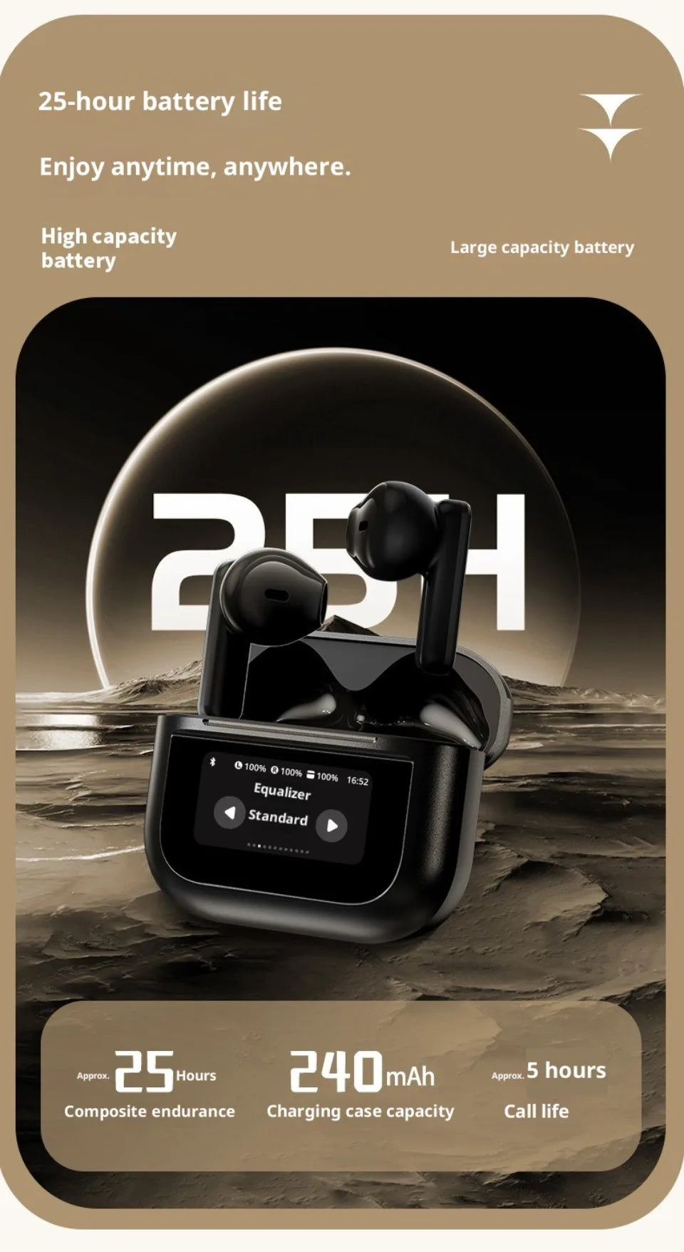 Wireless Bluetooth Noise Cancelling Earbuds | High Sound Quality