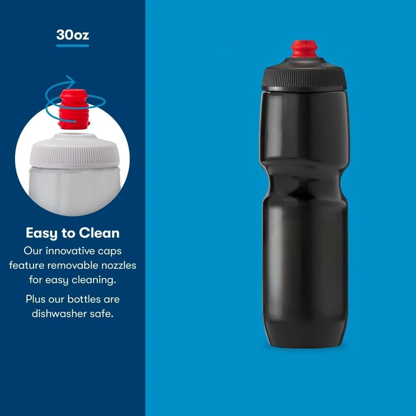 Ultra-Lightweight Breakaway Bicycle Water Bottle | 550ml & 750ml
