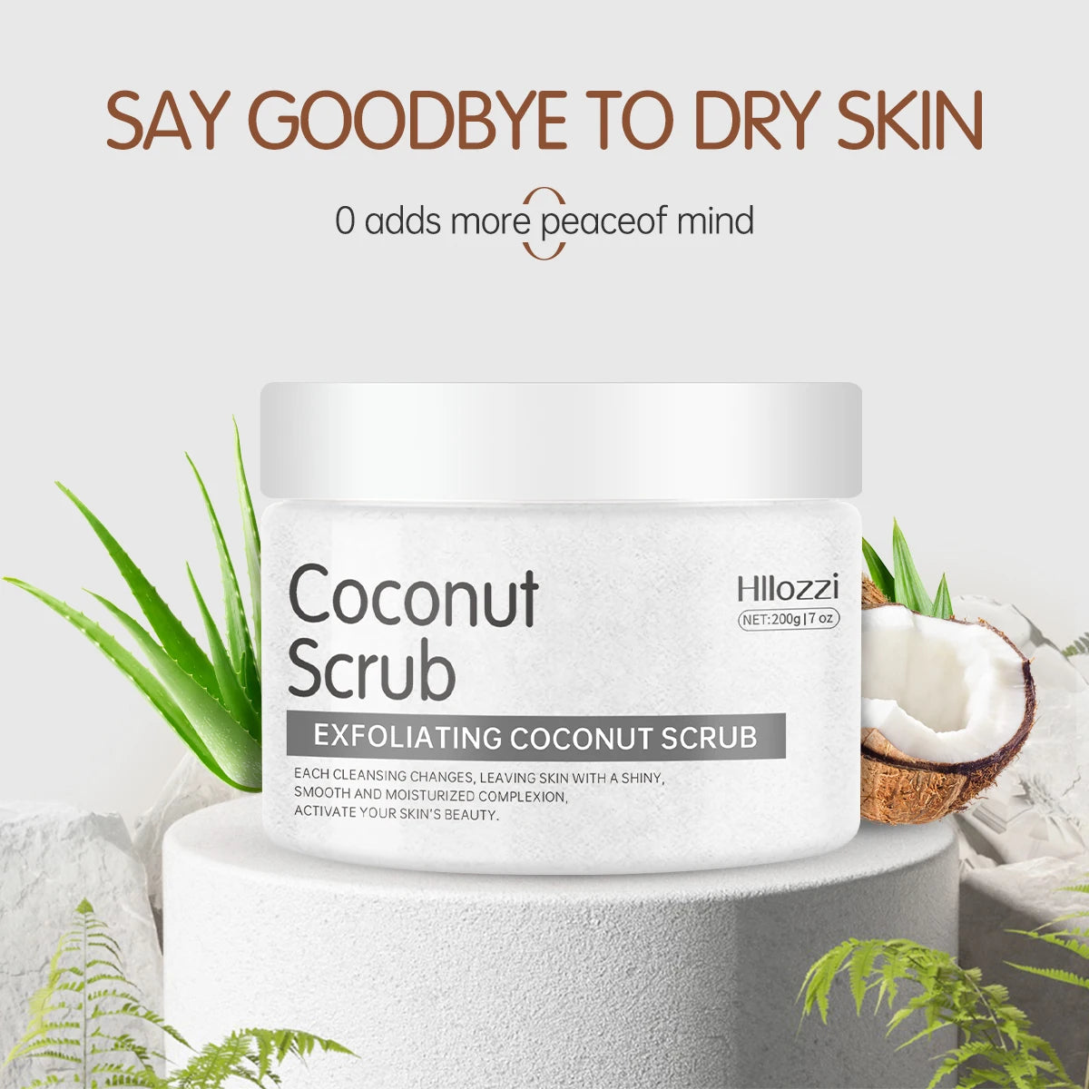 200g Himalayan Salt Body Scrub | Exfoliating & Hydrating Formula
