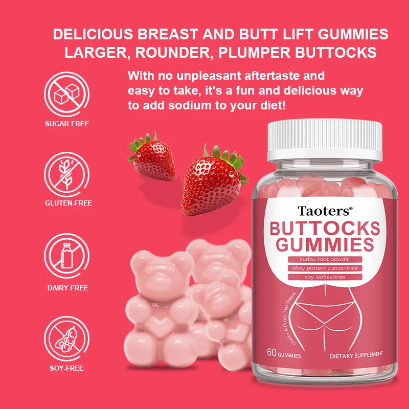 BBL Gummies for Butt Growth | Enhance Curves & Prevent Sagging