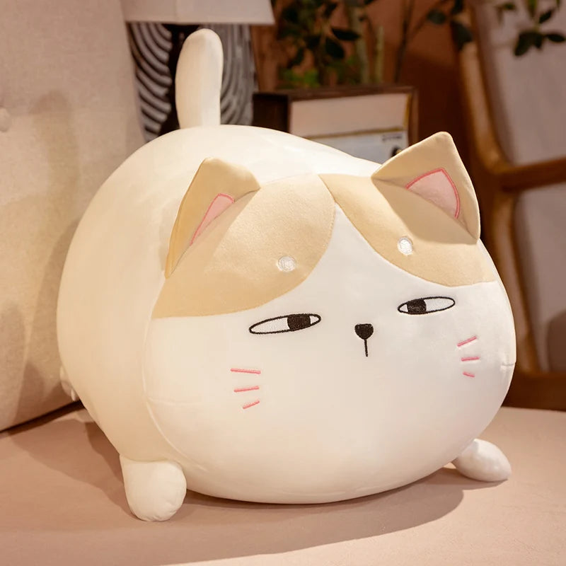 Cute Kawaii Cat Plush Toys | Soft Plush Sleep Pillow Cushion
