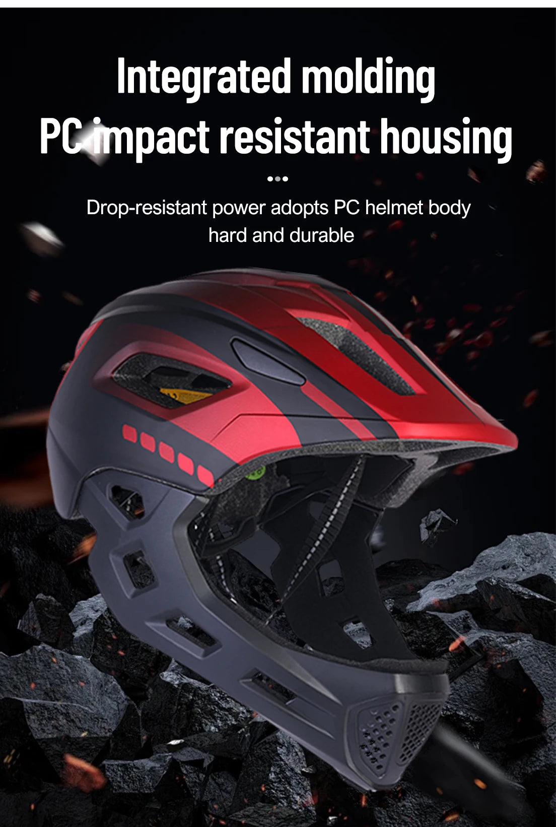Children's Full Face Bike Helmet | Lightweight & Breathable Safety Gear