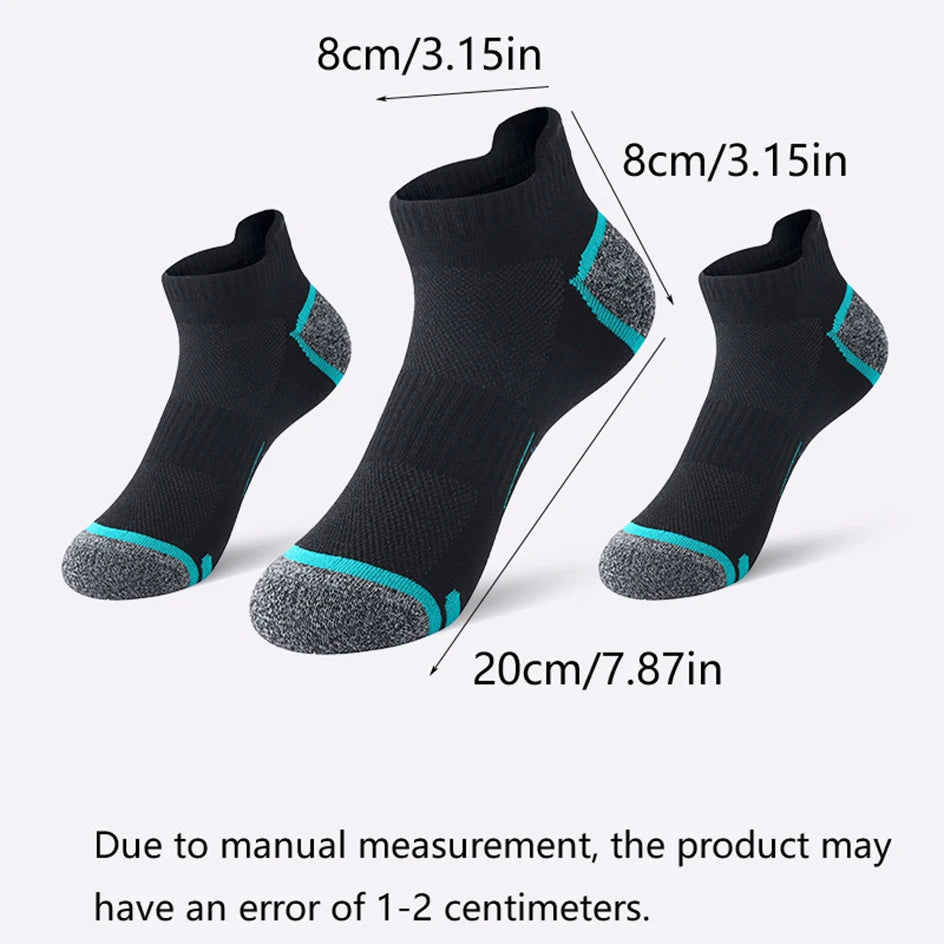 Men's Breathable Ankle Athletic Running Socks | Comfort & Performance