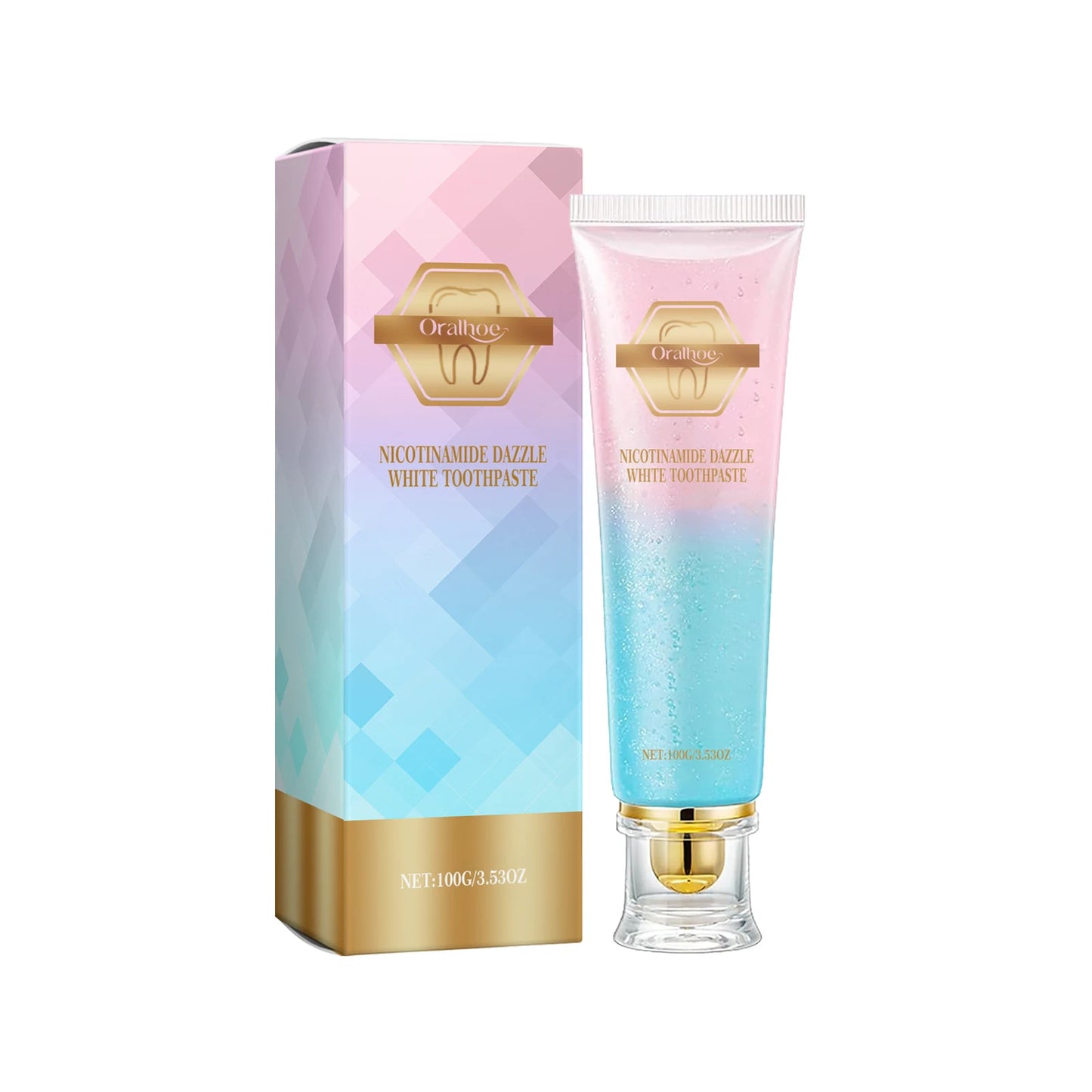 Whitening Toothpaste with Niacinamide | Fresh Breath & Plaque Removal