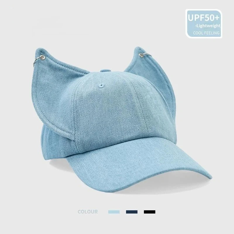 Unisex Fox Ears Baseball Cap | Trendy Hip Hop Sunshade Hat
