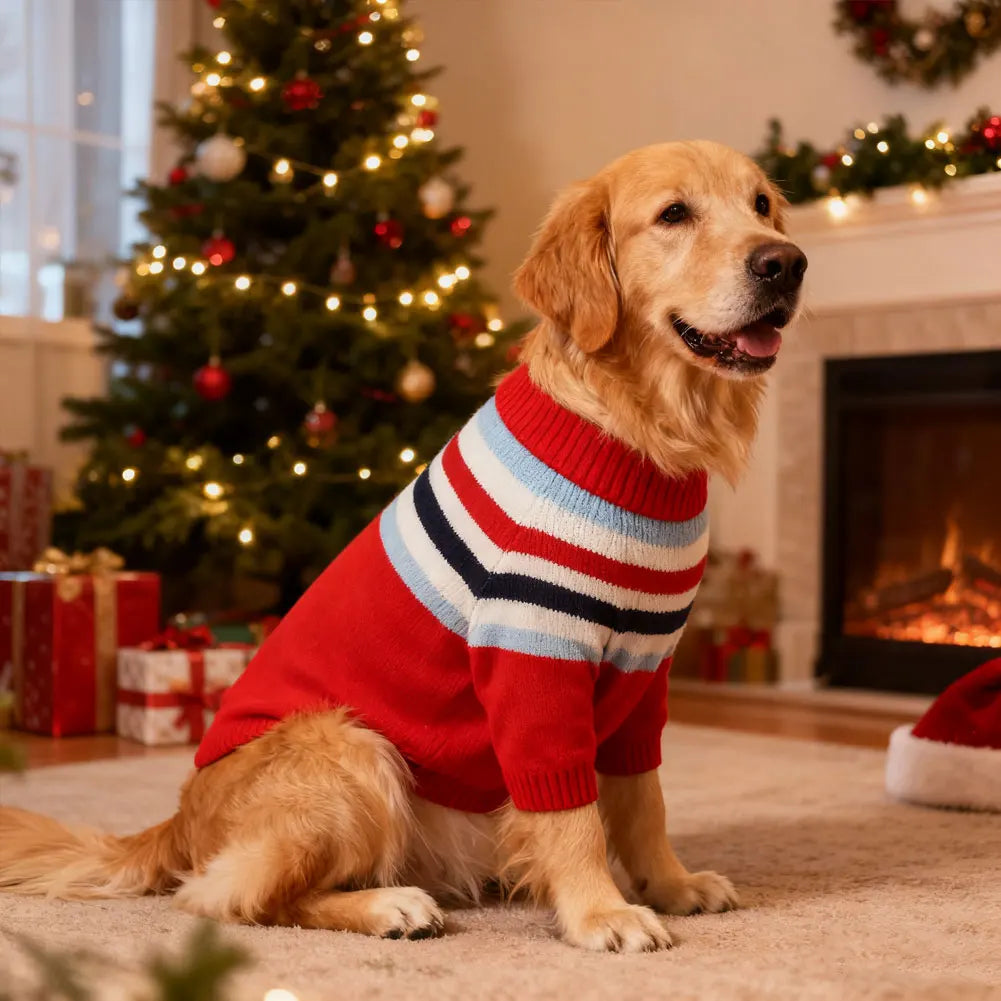 Cozy Large Dog Sweater | Warm Knit Apparel for Big Dogs