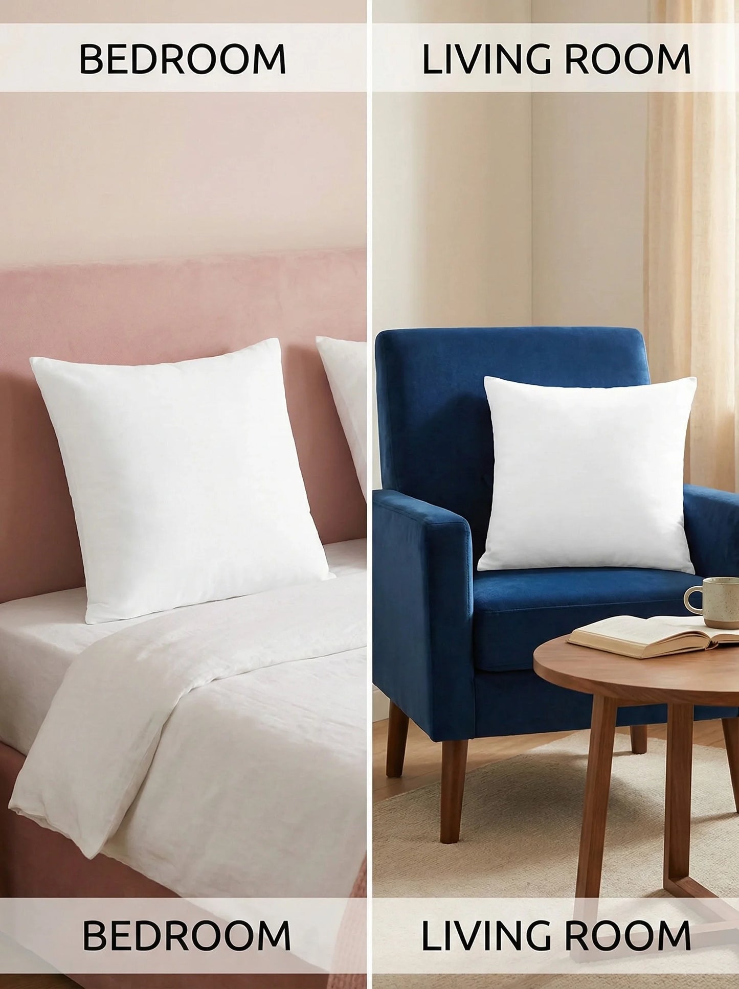 Luxury Reversible Cushion Cover | Soft & Durable for Home & Car