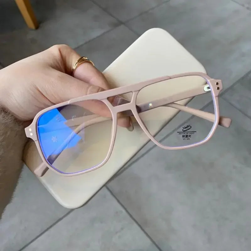 Retro Anti-Blue Light Glasses | Stylish Unisex Eye Protection