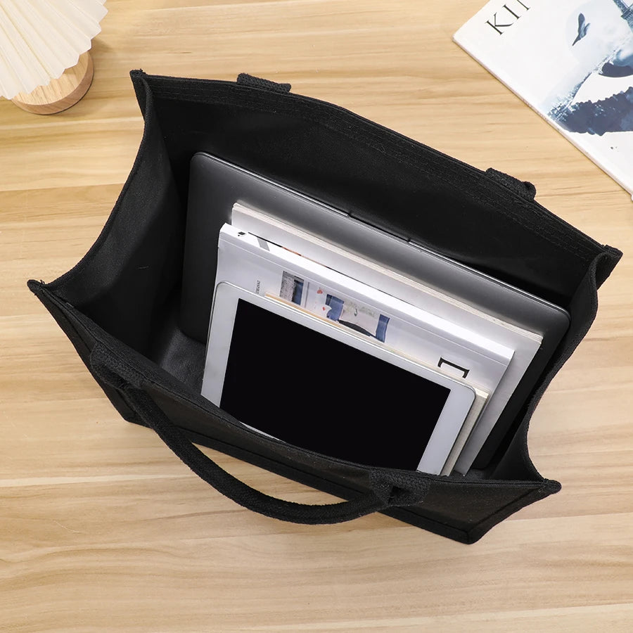 Thick and Sturdy Waterproof Canvas Tote Bag | Versatile Gift Bag
