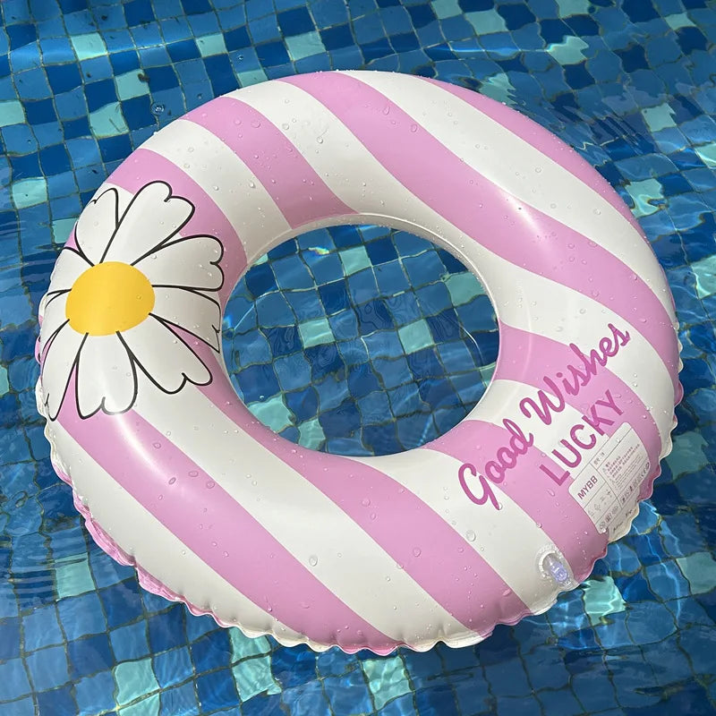 Inflatable Pool Float Ring | Perfect for Kids & Adults Summer Fun