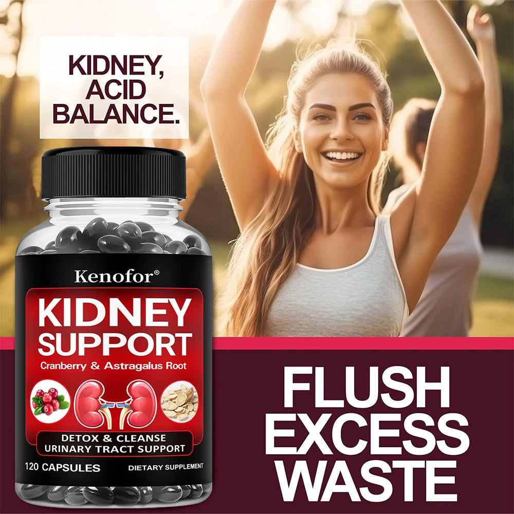 Natural Kidney Cleanse Detox & Liver Support for Optimal Health