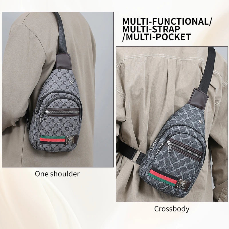 Men's Multifunctional Messenger Bag | Stylish Casual Shoulder Bag