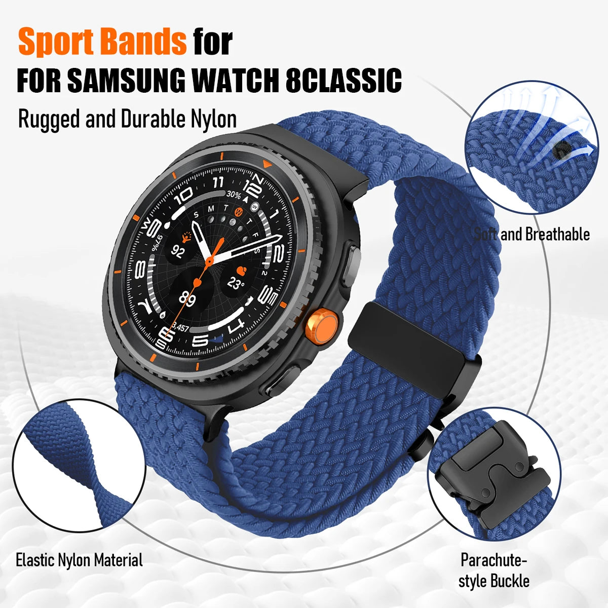 Braided Strap for Galaxy Watch | Stylish and Durable Watch Band
