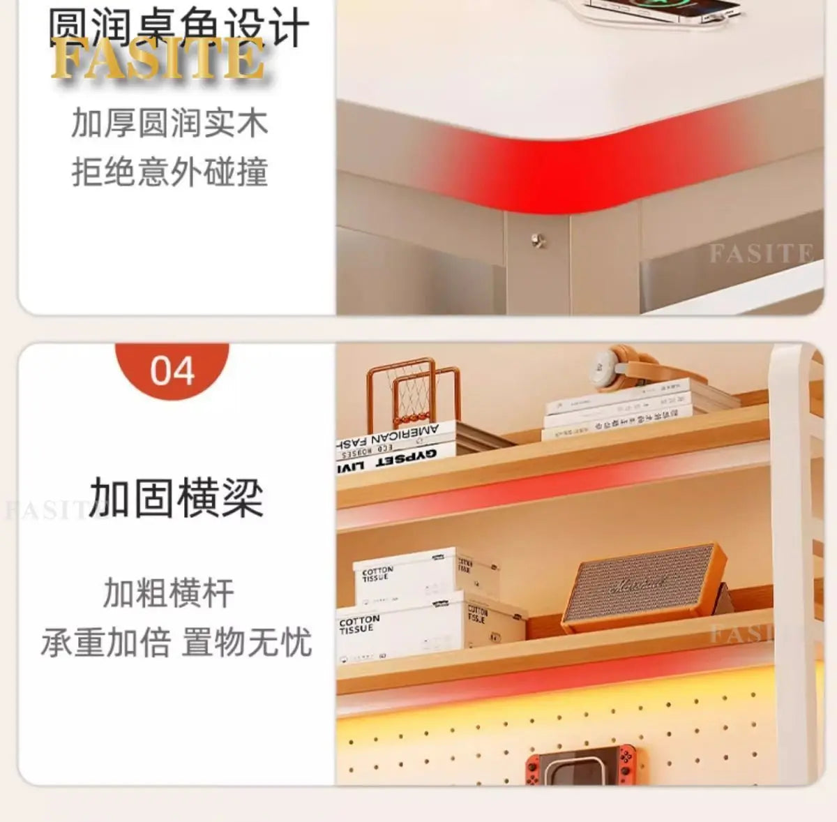 Premium Solid Wood Corner Computer Desk | Modern Workspace Solution