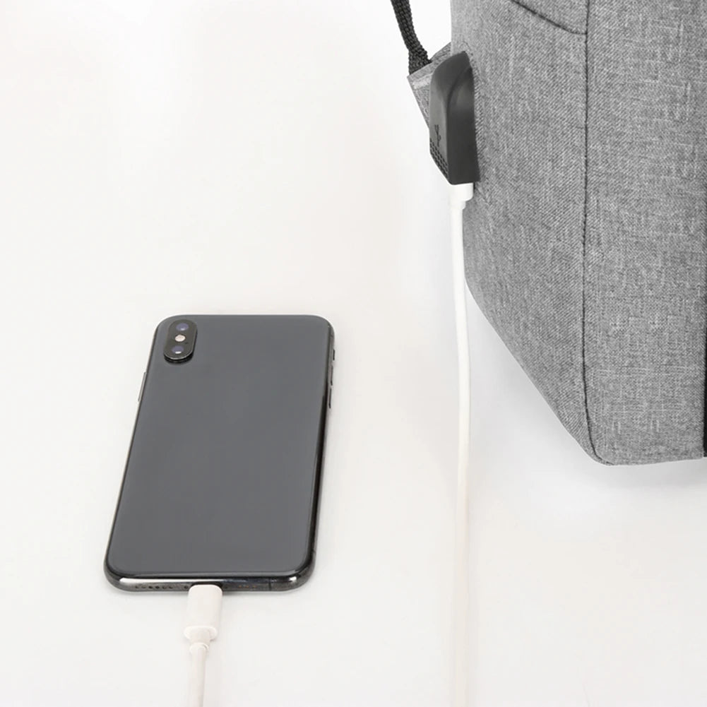 3-Piece Casual Bag Set | Versatile Laptop Backpack & Pouches