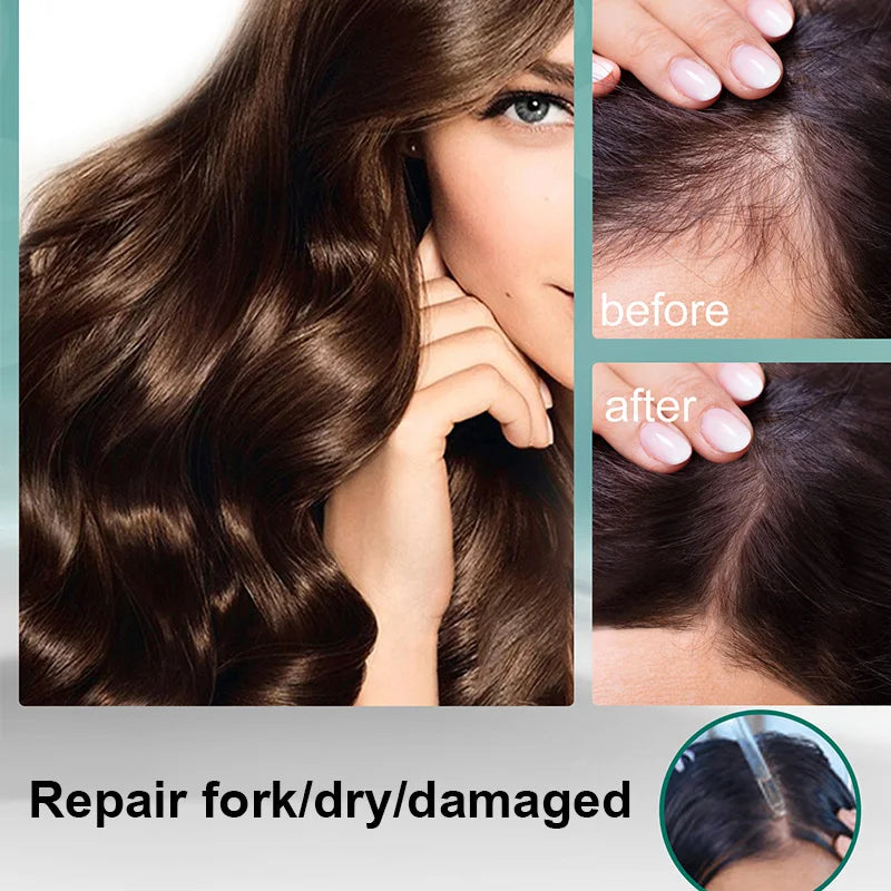 Natural Ginger Hair Care Serum | 7X Strength & Repair | Frizz-Free