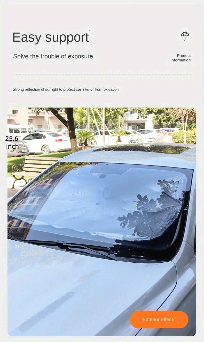 Car Windshield Sunshade | Portable Insulation Sunshade for Cars