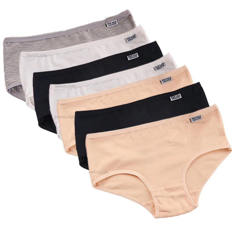 Plus Size Women's Cotton Briefs | Comfortable Sexy Lingerie Set