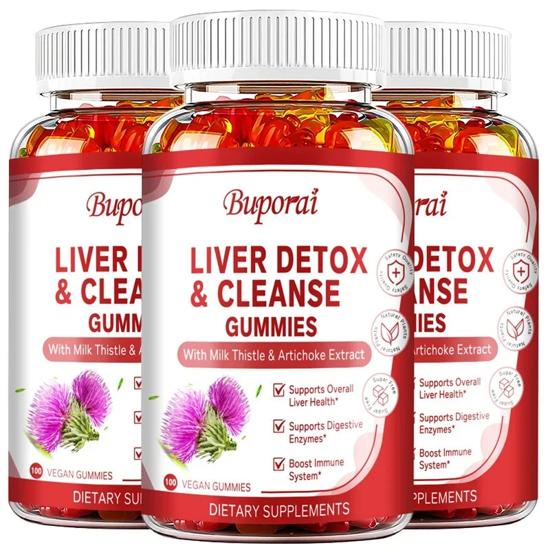 Liver Cleanse & Detox Gummies | Boost Digestion & Immunity