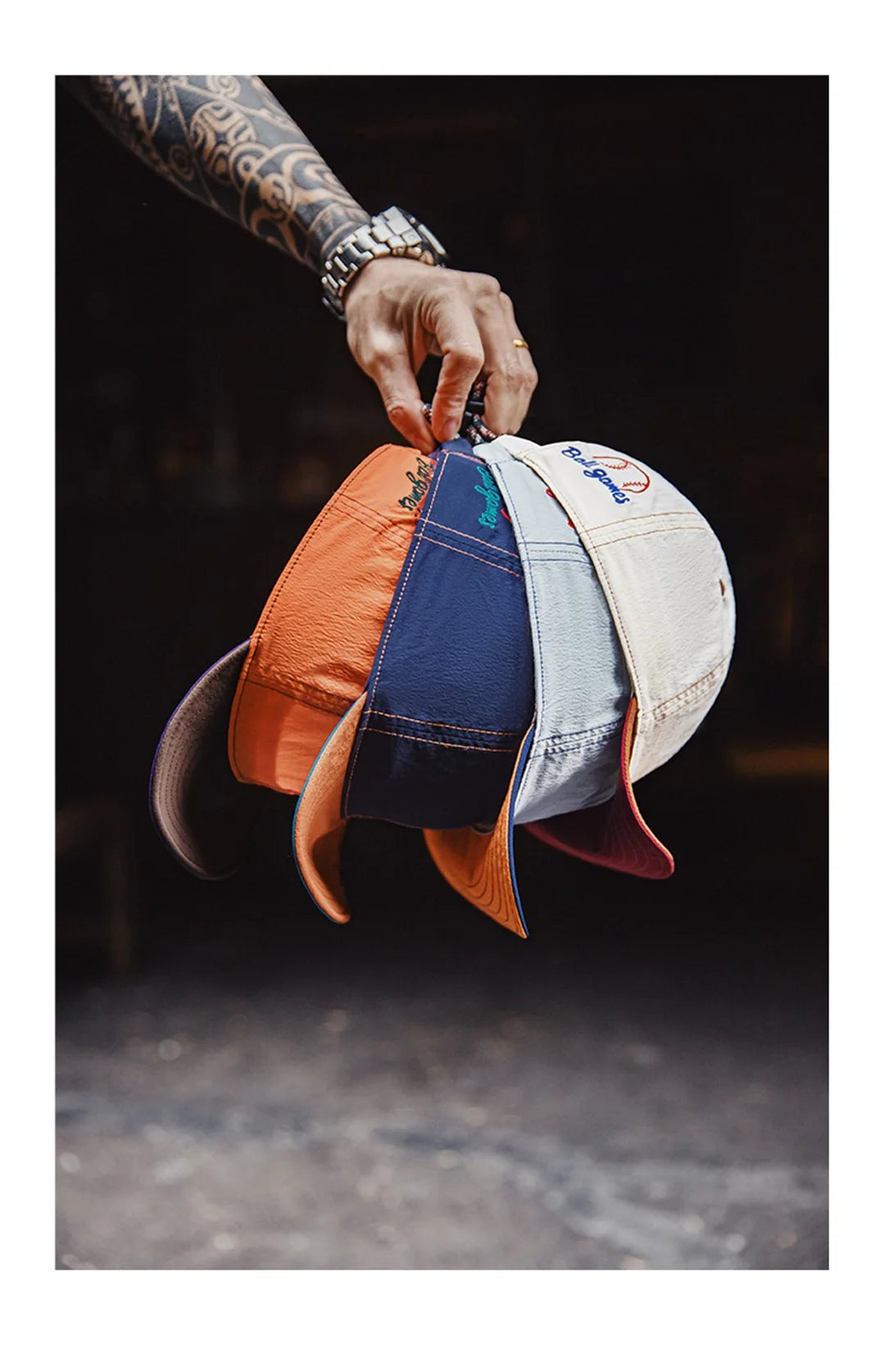Men's Vintage Embroidery Baseball Cap | Breathable Adjustable Hat