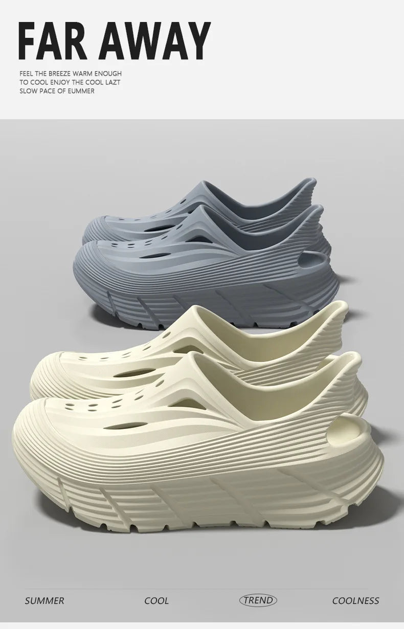 Men's Non-Slip EVA Summer Slippers | Cool Outdoor Wear