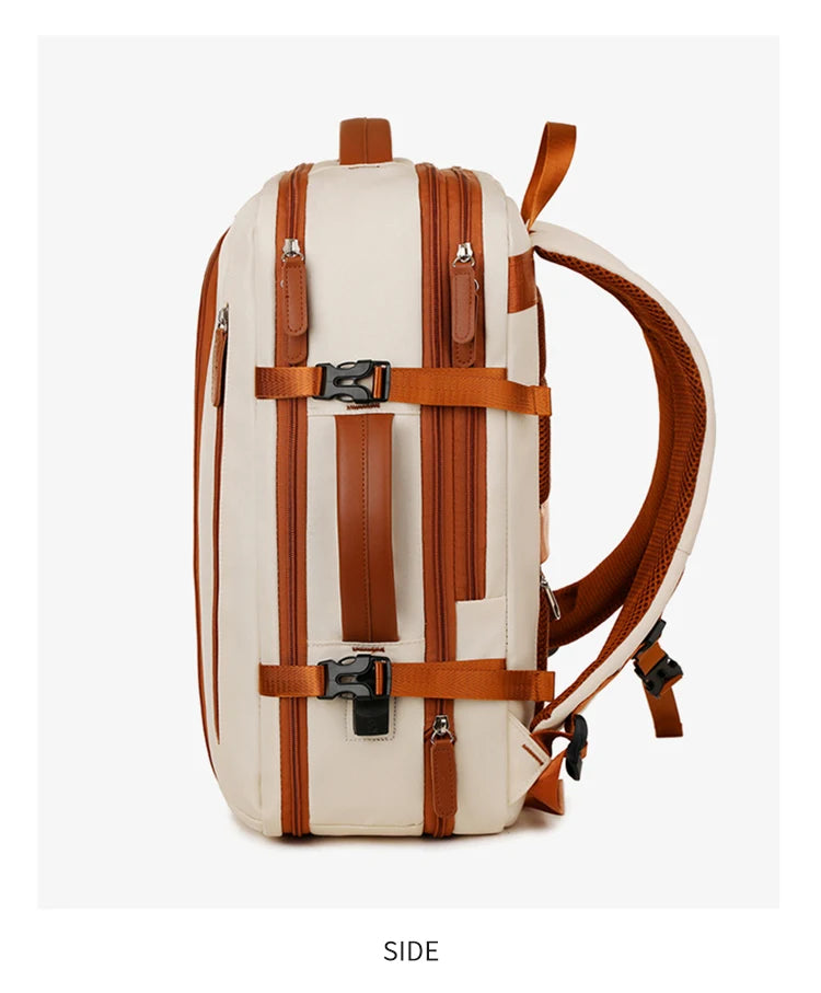 Unisex Large-Capacity Business & Travel Backpack - Stylish & Durable