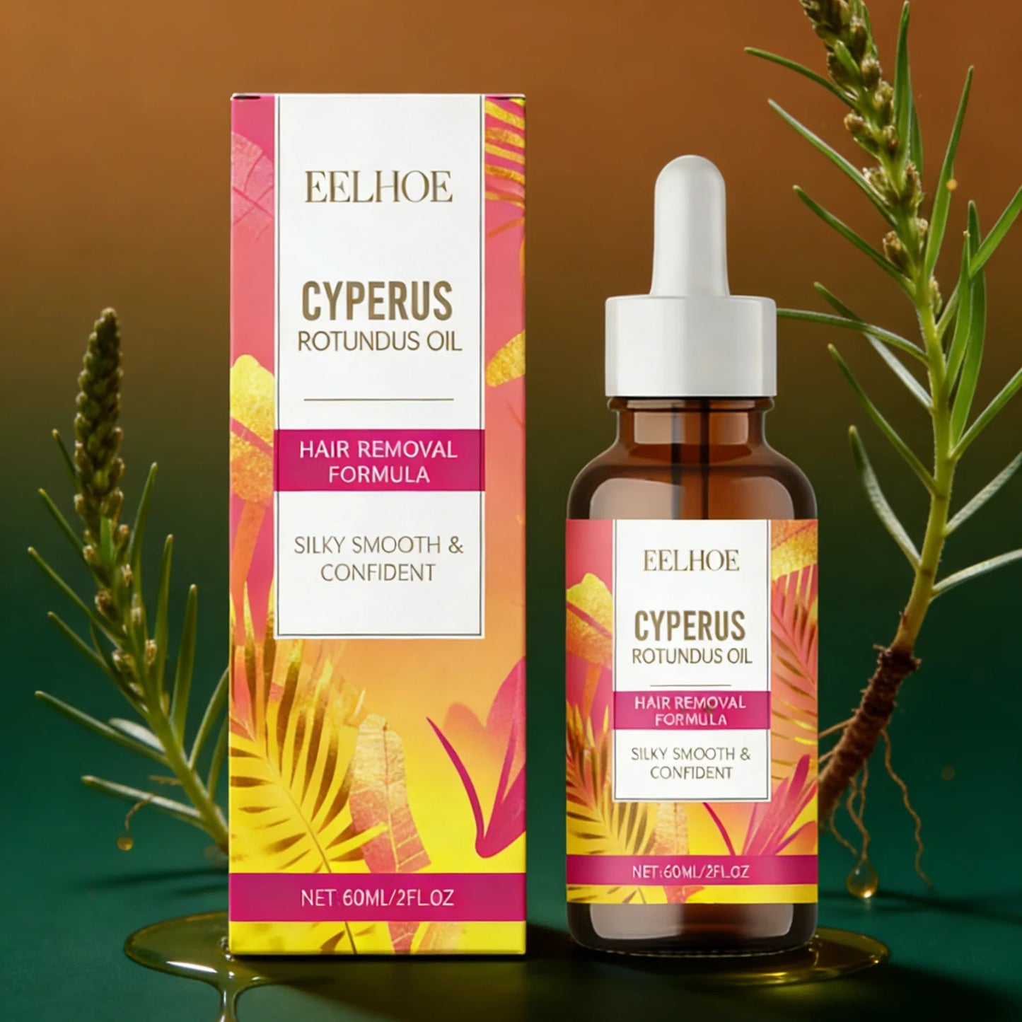 Natural Hair Removal After Care Oil for Smooth Skin