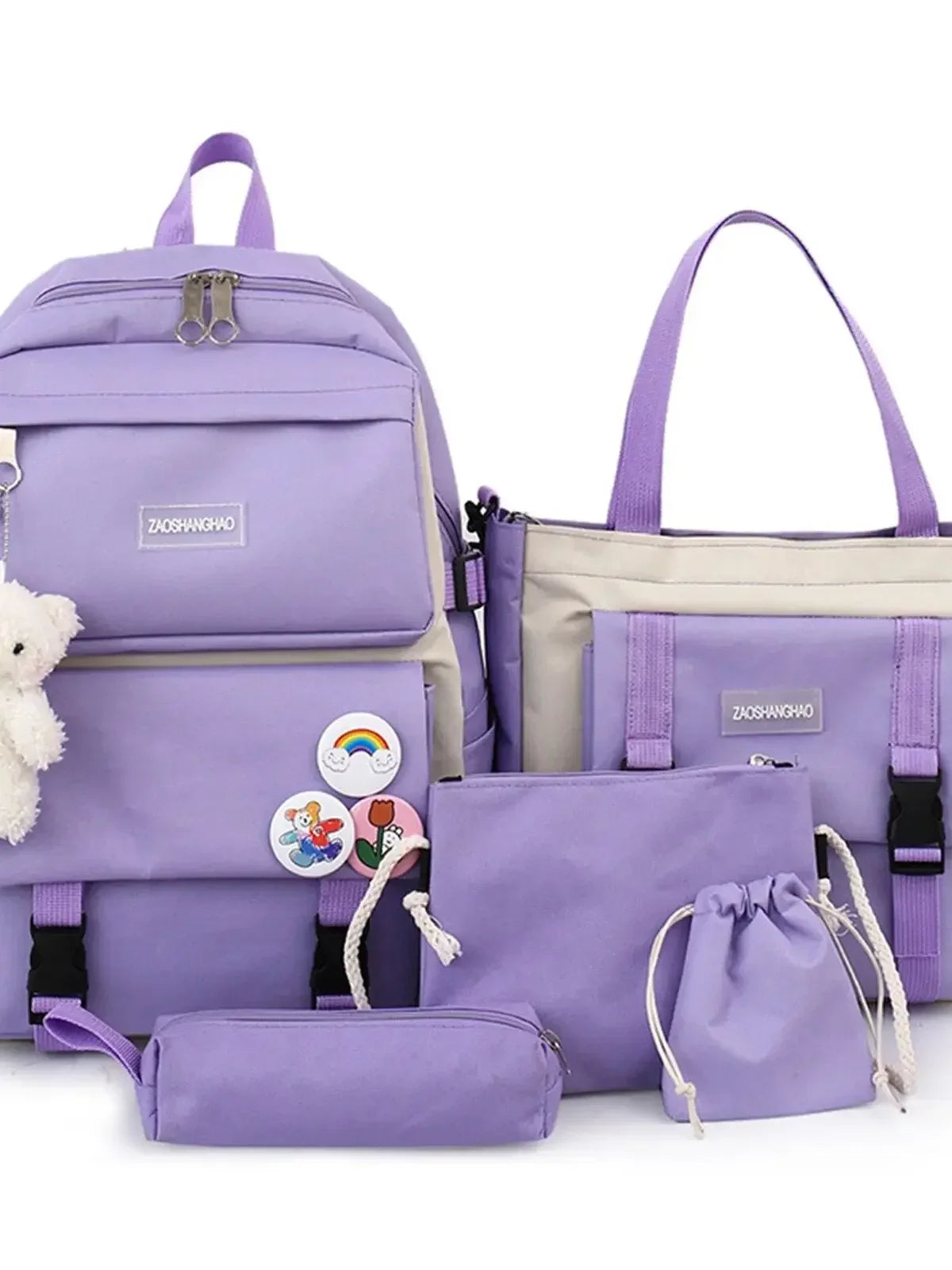 High Capacity Waterproof Backpack for Girls | Trendy School Bags