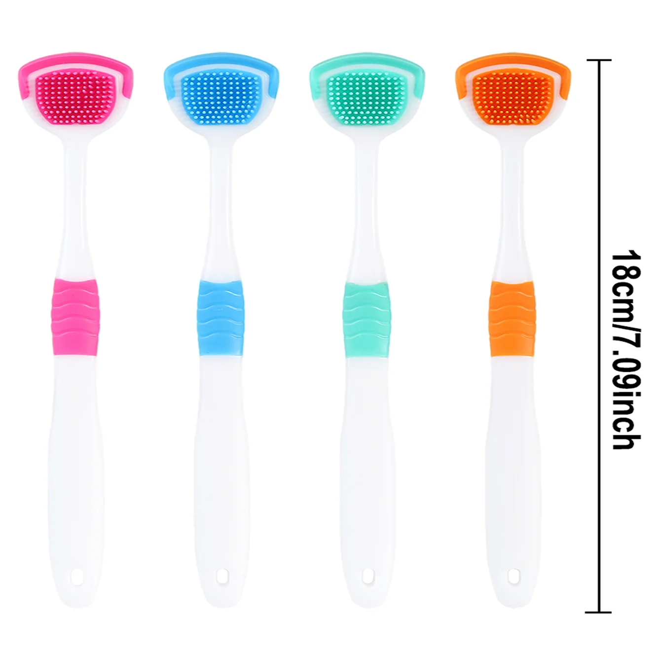 Silicone Tongue Scraper for Effective Oral Hygiene