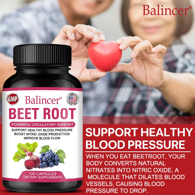 Beetroot Supplements for Heart Health & Optimal Wellness