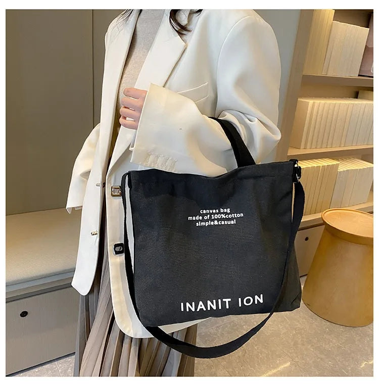 Trendy Urban Canvas Messenger Bags for Men & Women | Large Capacity