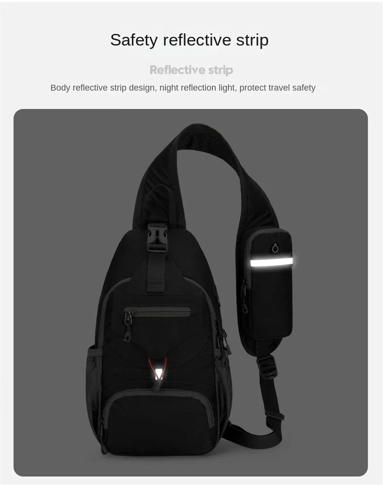 Anti-Theft Waterproof Crossbody Shoulder Backpack | Ultimate Sport Bag