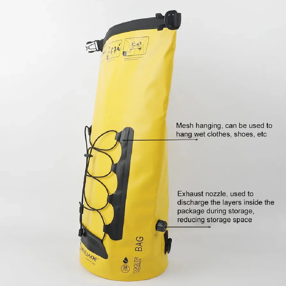 20L Lightweight Waterproof Dry Bag for Kayaking & Camping