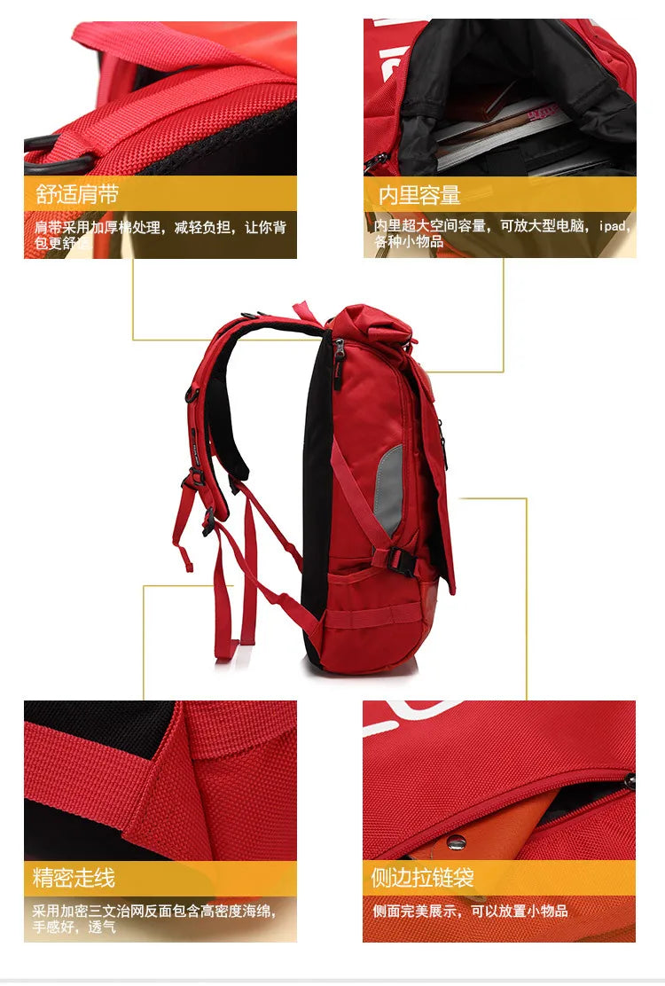 Large Water Repellent Backpack for Men | Stylish Travel Schoolbag