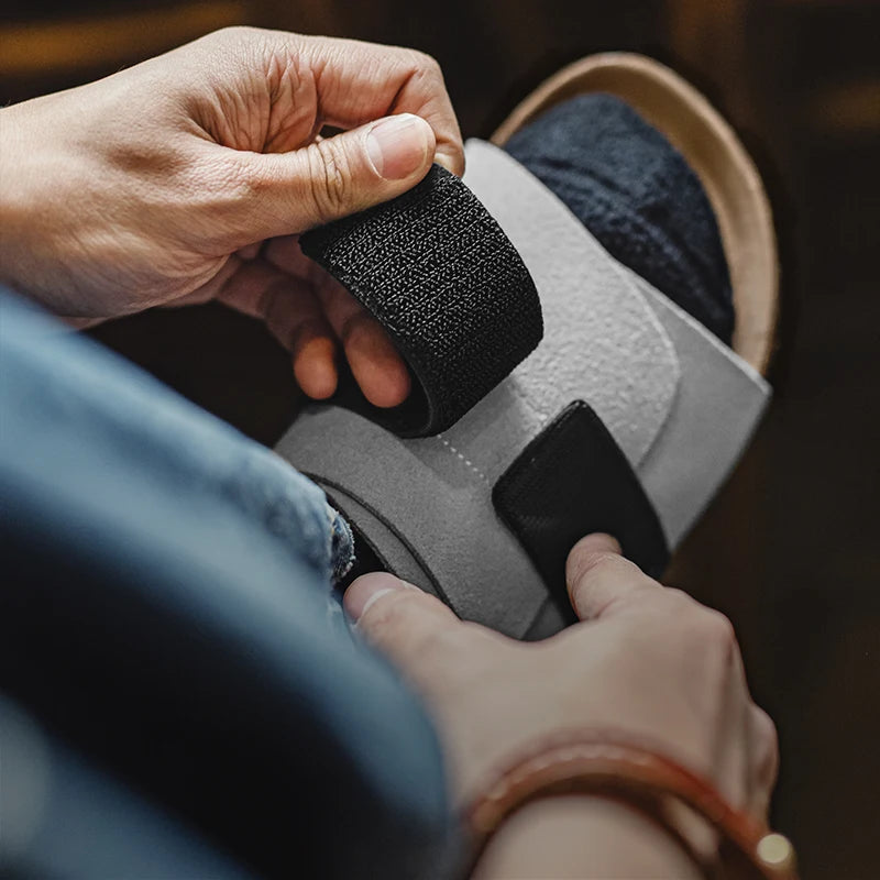 Men's Color-Block Slide-On Sandals | Comfortable Summer Mules